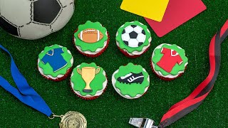 Vykrajovací lišta na fondán sportovní motivy FMM