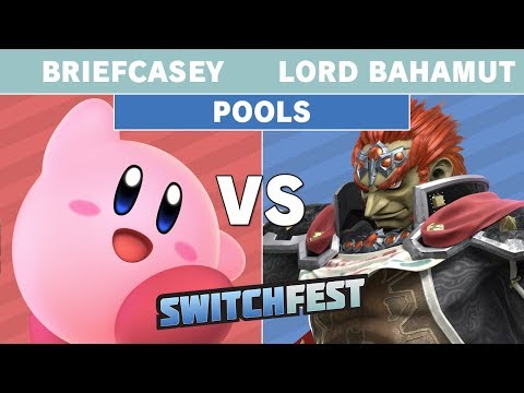 Switchfest 2019 - BriefCasey (Kirby) VSNSD | Lord Bahamut (Ganondorf) - Smash Ultimate - Pools