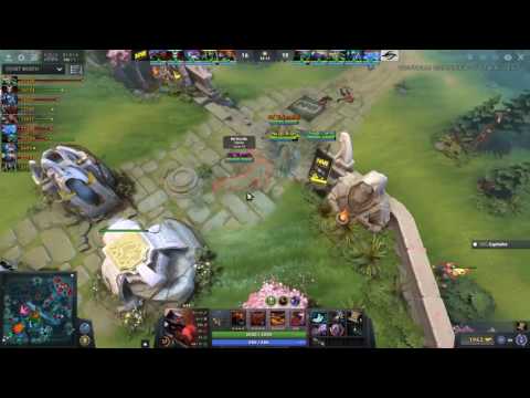 Dota 2 NaVi vs Secret Decider DAC 2017 EU Tournament Highlights #SpecialMoment