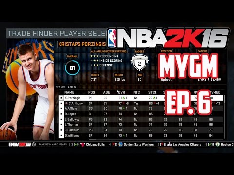 NBA 2K16 Atlanta Hawks MyGM Ep 6 - Possible Trade? (Season 1)