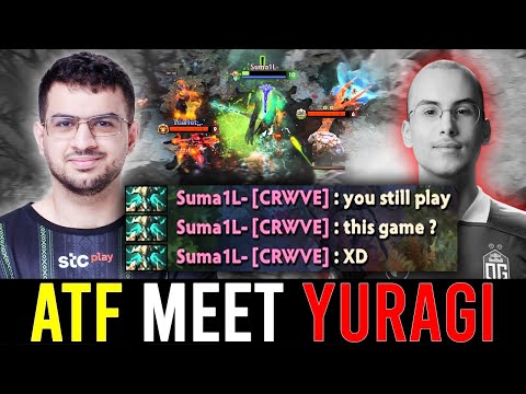 when ATF met his ex-teammate YURAGI in ranked.. "YOU STILL PLAY THIS GAME?"