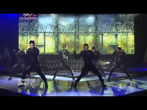 111223 Kim Hyun Joong - Break Down Music Bank December 23, 2011