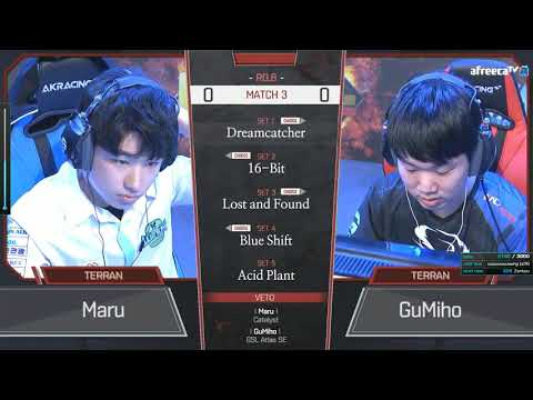 GSL S3 2018 - MARU vs GUMIHO - Ro.8