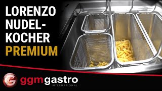 Cuocipasta professionale elettrico su base armadiata - 40 litri - 10,0kW - con rubinetto di scarico - Linea 900
