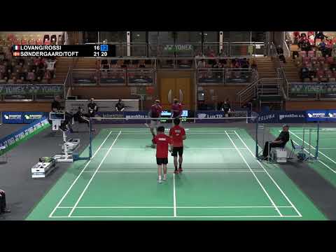 Match Point - Lovang / Rossi vs Søndergaard / Toft - MD, SF - Luxembourg Open 2022
