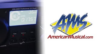 Video thumbnail for Gemini CDX2250 Overview - Gemini CDX2250 Rackmount Dual CD Media Player by American Musical Supply