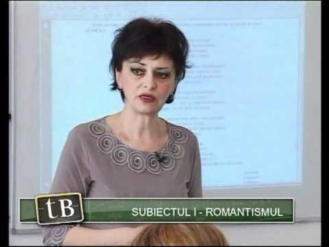 TeleBAC - Romana. Subiectul I Romantismul lectia 1 part 1 by Rodica Pauna