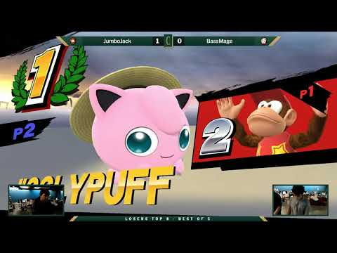 Chronicles: 3, 2, 1! - Losers Top 8 - JumboJack (Diddy Kong) vs BassMage (Jigglypuff)