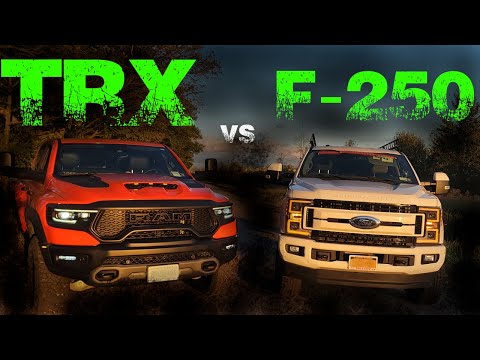 TRX vs Diesel Work Truck TUG OF WAR