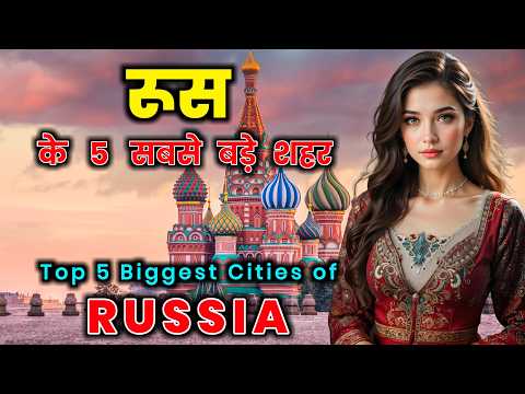 रूस के 5 सबसे बड़े शहर // Top 5 Largest Cities in Russia in Hindi