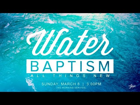 Botez in Apa  / Water Baptism  @ Agape Church - Inregistrat in direct   8 Martie 2020