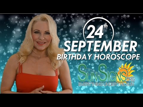 September 24th Zodiac Horoscope Birthday Personality - Libra - Part 1