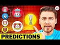 My FINAL Europa League 23/24 Predictions.