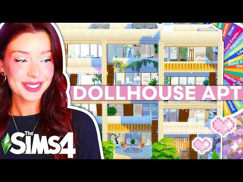I Recreated The VIRAL Dollhouse Apartments in The Sims 4