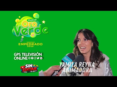 Festival del Oro Verde Empedrado 2026 | Yamila Reyna | Animadora 