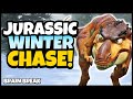 Jurassic Winter Chase | Brain Break | Just Dance | Dinosaur Run