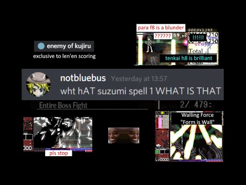 Len'en 4 - BPoHC Hard All Bosses No Miss No Bomb No Flashbomb Lvl0 Tsubakura/Tenkai