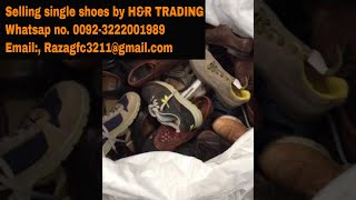 sell single  shoes online by H&R TRADING