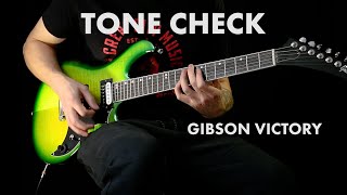Video thumbnail for TONE CHECK: Gibson Victory Figured Top Demo | 80s Classic Reimagined by Cream City Music
