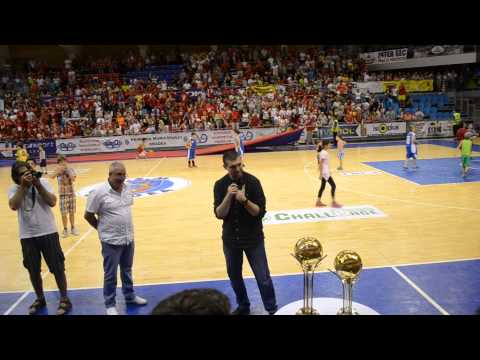 Antrenorul CSM Oradea, Cristian Achim, le mulţumeşte suporterilor