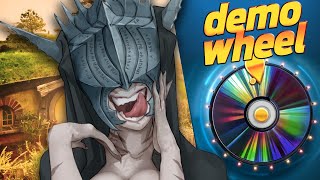 You All Will Suffer Greatly at the Hands of This Members Only Demo Wheel