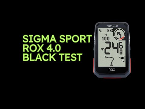 SIGMA SPORT ROX 4.0 Black Test
