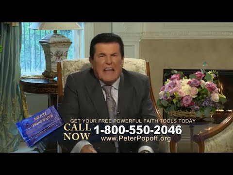 Peter Popoff’s "Miracle Spring Water" scam costs religious TV network £150,000