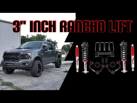 F150 3 Inch Rancho Suspension Lift