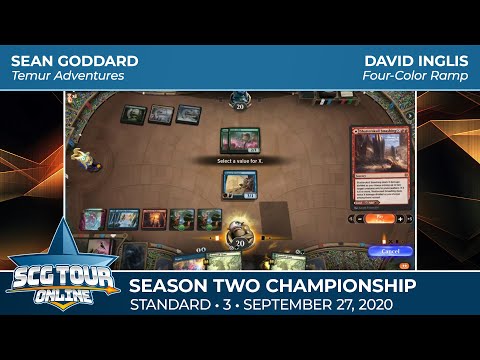 Goddard vs Inglis | Round 3 | SCG Tour Online Championship | Season 2