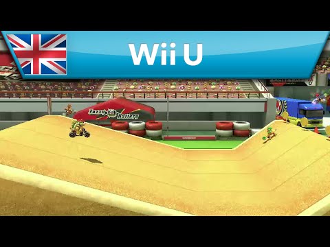 Mario Kart 8 DLC - Excitebike Arena (Wii U)