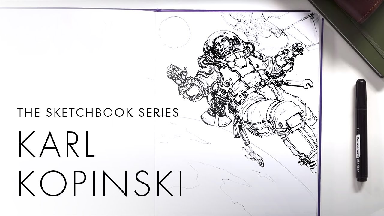 The Sketchbook Series - Karl Kopinski