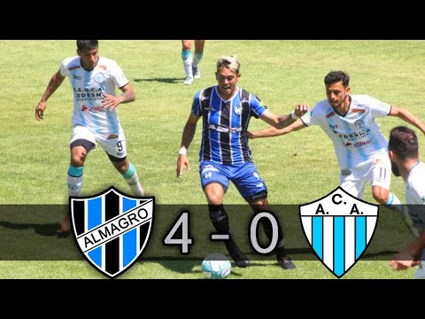 ALMAGRO 4 - 0 ARGENTINO DE MERLO | (Los Goles) | Amistoso de pretemporada