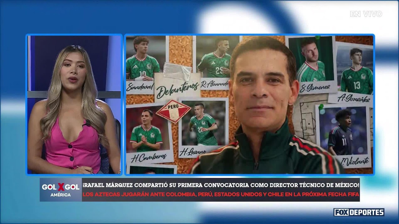 SELECCIÓN MEXICANA | Rafa Márquez presentó su primera convocatoria al frente de México | GolXGol