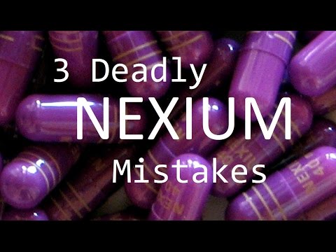 3 Deadly Nexium Mistakes