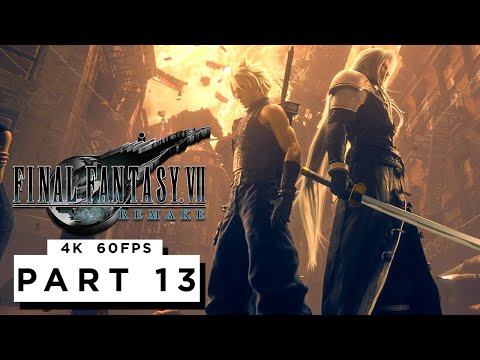 FINAL FANTASY 7 REMAKE PS5 Walkthrough Gameplay Part 13 - (4K 60FPS) FULL GAME