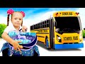 Anabella And Bogdan Show Anabella S First Day At School More Videos For Kids