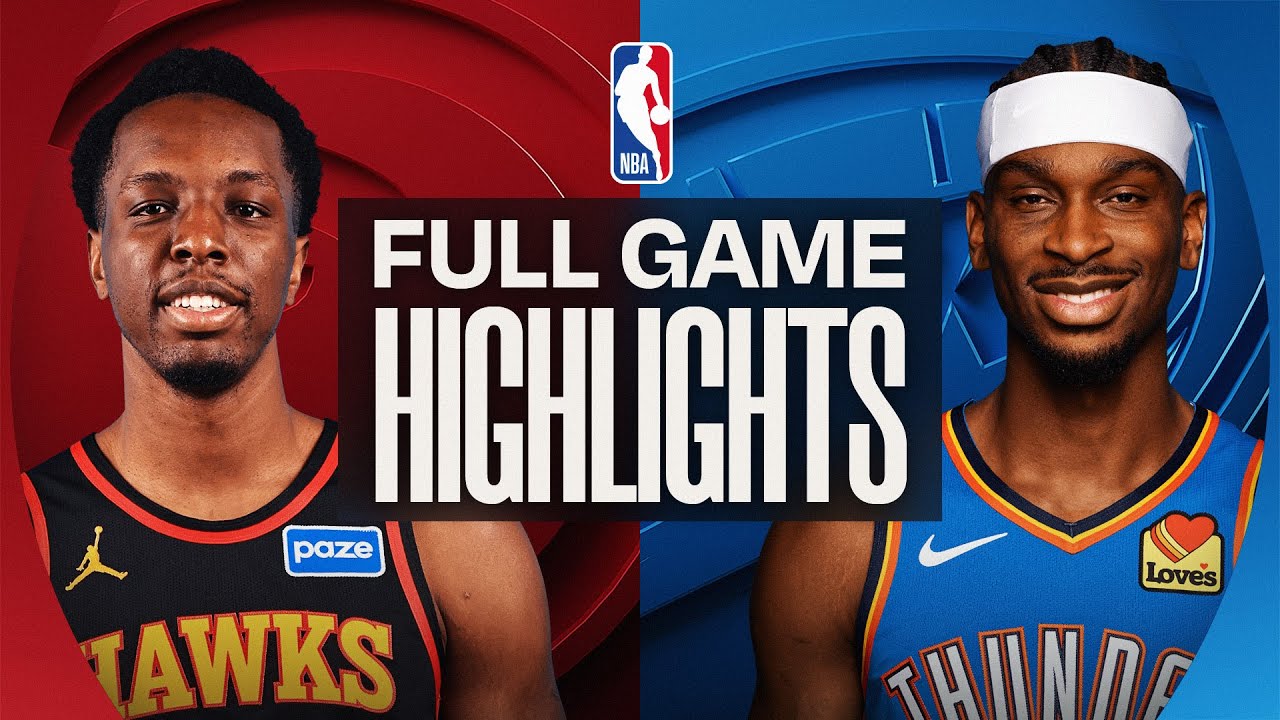 HAWKS at THUNDER | FULL GAME HIGHLIGHTS | December 29, 2025