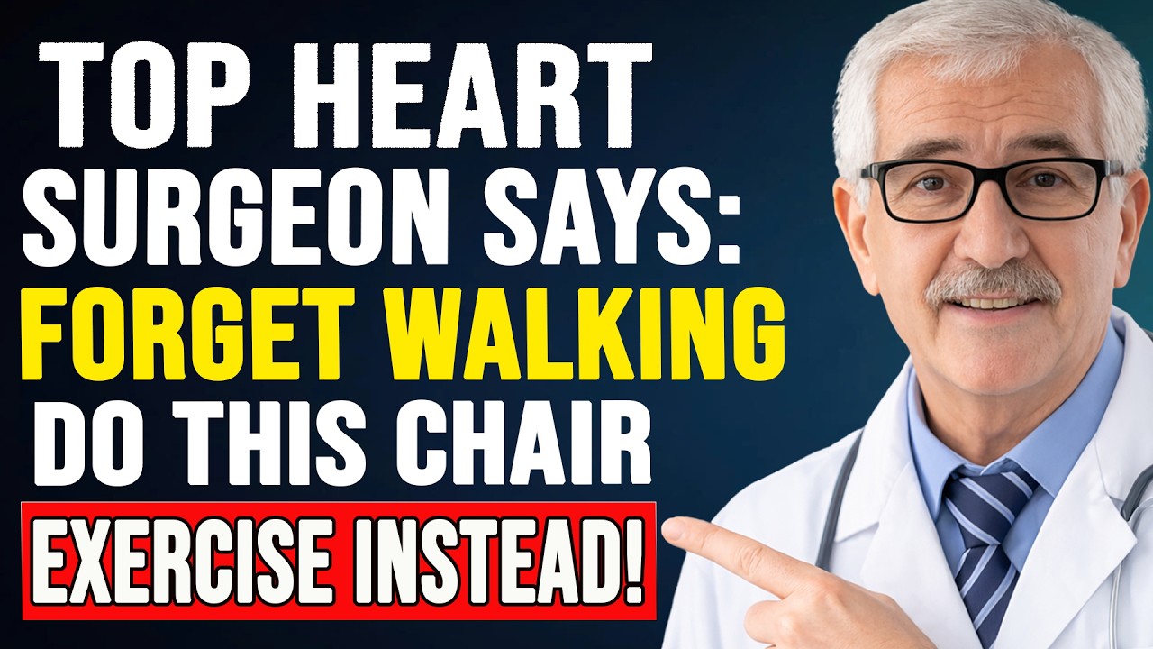 Over 60? The ONLY 5 Chair Exercises Are Better Than Walking — Surgeon Approved! | Senior Health
