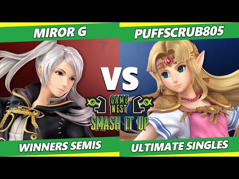Smash It Up 30 Winners Semis - Miror_g (Robin) Vs. Puffscrub805 (Zelda) SSBU Ultimate Tournament