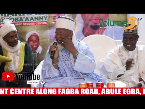 TITOBI OLOHUN LECTURE BY SHEIKH DAUD ABDUL MAJEED ELEHA ALFA NLA