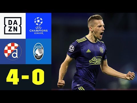 Orsic-Dreierpack versaut Atalanta-Debüt: Dinamo Zagreb - Atalanta 4:0 | UEFA Champions League | DAZN