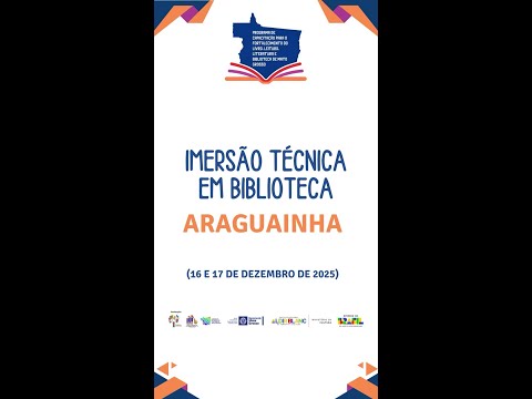 ARAGUAINHA RECEBE IMERSÃO EM SUA BIBLIOTECA