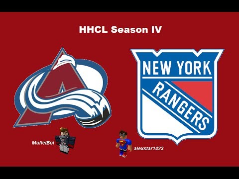 Colorado Avalanche @ New York Rangers | 1/1/14 | HHCL Season 4 Games