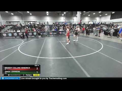 187 Lbs Semifinal - Broedy Collins Hendricks, IA Vs Owen Johnson, MN 7420