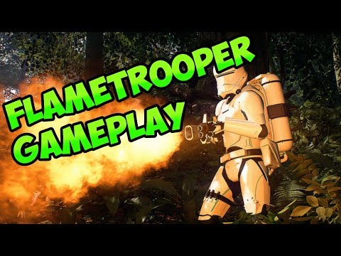 Flametrooper Gameplay | Star Wars Battlefront 2