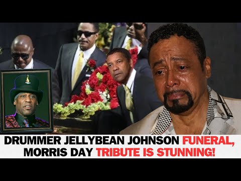 Drummer Jellybean Johnson Funeral, Morris Day Tribute is STUNNING!