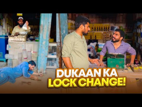 Dokan Ka Taala Change Kr K Ghus To Gye Magar😂