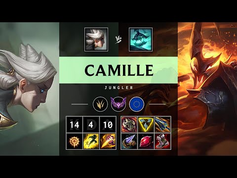 Camille Jungle vs Hecarim: Dominating - EUW Master Patch 14.24