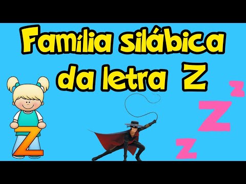 Família silábica da letra Z