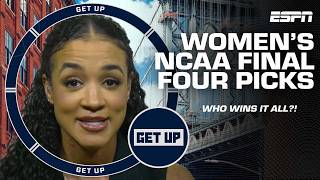 Andraya Carter's NCAA Women's Final Four picks 👀 | Get Up